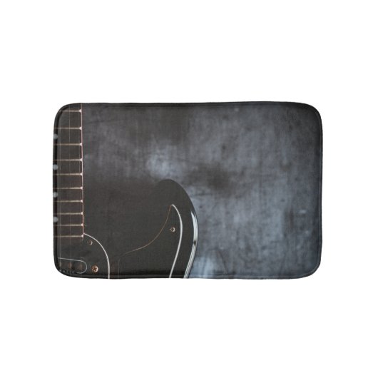 Niedlich Bass Guitar Badematte (Vorderseite)