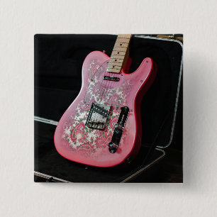 Niedlich Bass Guitar Button