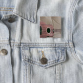 Niedlich Bass Guitar Button (Beispiel)
