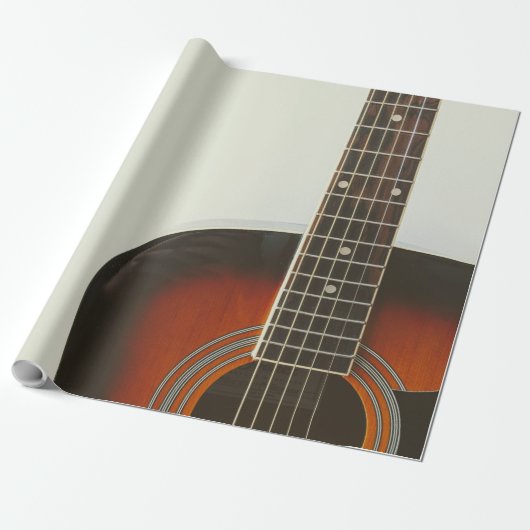 Niedlich Bass Guitar Geschenkpapier (Ungerollt)
