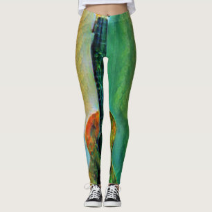 Niedlich Bass Guitar Leggings