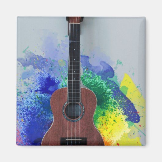 Niedlich Bass Guitar Magnet (Vorne)