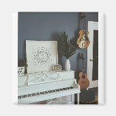 Niedlich Bass Guitar Magnet (Vorne)