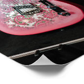 Niedlich Bass Guitar Poster (Ecke)