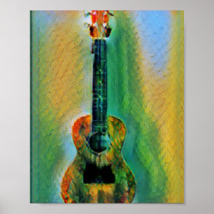 Niedlich Bass Guitar Poster