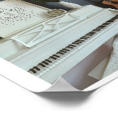Niedlich Bass Guitar Poster (Ecke)