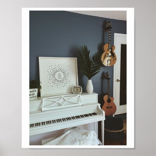 Niedlich Bass Guitar Poster (Vorne)