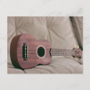 Niedlich Bass Guitar Postkarte