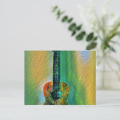 Niedlich Bass Guitar Postkarte (Stehend Vorderseite)