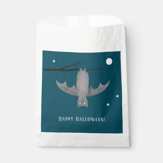 Niedlich Bat Halloween Geschenktütchen (Vorderseite)