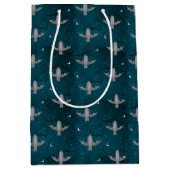 Niedlich Bat Halloween Mittlere Geschenktüte (Vorderseite)