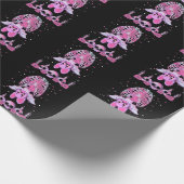 Niedlich Bat Skull Pastel Goth Skeleton Kawaii Geschenkpapier (Ecke)