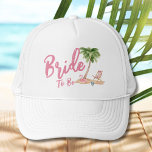 Niedlich Beach Bachelorette Bridge soll Truckerkappe<br><div class="desc">Niedlicher Simple Beach Bachelorette Weekend Bride Trucker Hat. Ein cooles Strandthema mit rosa und aquamarinen Farbtönen, das den Blick für eine Entspannung der Braut und ihrer Bestien am Strand ebnen lässt. Von Ausflügen nach Florida, Kalifornien oder sogar etwas Internationales wie Mexiko, Hawaii oder die Bahamas, dieses Wochenende der Mädchen wird...</div>