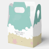 Niedlich Beach Birthday Sand Waves Gefälligbox Geschenkschachtel (Geöffnet)