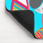 Niedlich Beach Bum Kitty Cat Sonnenbrille Beach Ba Mousepad (Ecke)