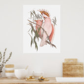 Niedlich Beach rosa Cocktails Vintages Plakat (Küche)