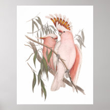 Niedlich Beach rosa Cocktails Vintages Plakat