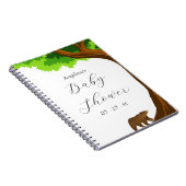 Niedlich Bear Baby Shot List Notebook Notizblock (Rechte Seite)