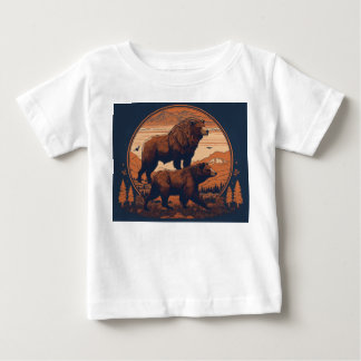 Niedlich Bear Baby T - Shirt