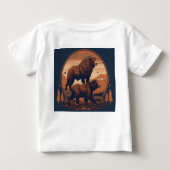 Niedlich Bear Baby T - Shirt (Rückseite)