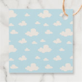 Niedlich Bear Hello Little One Baby Dusche Geschenkanhänger (Rückseite)