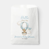 Niedlich Bear Hello Little One Baby Dusche Geschenktütchen (Vorderseite)