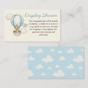 Niedlich Bear Hello Little One Display Dusche Begleitkarte