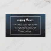 Niedlich Bear Twinkle Twinkle Babydusche Begleitkarte (Rückseite)