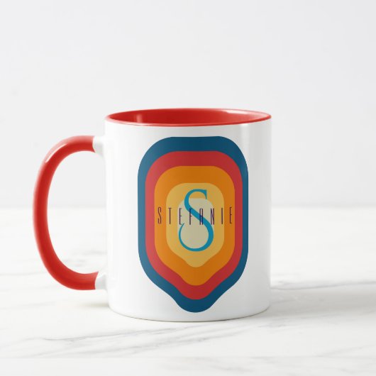 Niedlich bearbeitbare, personalisierte Umarmung Tasse (Links)