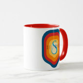 Niedlich bearbeitbare, personalisierte Umarmung Tasse (VorderseiteRechts)