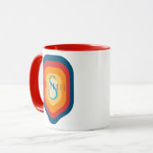 Niedlich bearbeitbare, personalisierte Umarmung Tasse (Vorderseite Links)