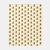 Niedlich Bears Fleece Blanket (Vorderseite)