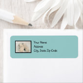 Niedlich Bears Robin's Egg Blue Address Labels (Insitu)