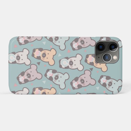 Niedlich Bears Süßigkeiten Snacks Confetti Case-Mate iPhone Hülle (Rückseite (Horizontal))