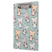 Niedlich Bears Süßigkeiten Snacks Confetti Klemmbrett (Links)