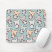 Niedlich Bears Süßigkeiten Snacks Confetti Mousepad (Mit Mouse)