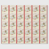 Niedlich Beatrix Potter Lady Wrapping Paper Geschenkpapier (Flach)