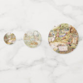 Niedlich Beatrix Potter Peter und Friends Konfetti (Rückseiten)