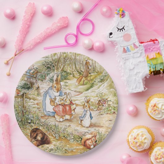 Niedlich Beatrix Potter Peter und Friends Pappteller (Party)