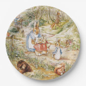 Niedlich Beatrix Potter Peter und Friends Pappteller (Vorderseite)