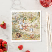 Niedlich Beatrix Potter Peter und Friends Serviette (Beispiel)