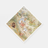 Niedlich Beatrix Potter Peter und Friends Serviette (Ecke)