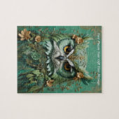 Niedlich Beautiful Boho Owl Puzzle (Horizontal)