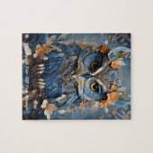 Niedlich Beautiful Boho Owl Puzzle (Horizontal)
