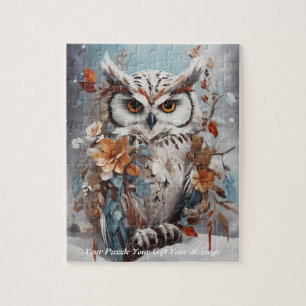 Niedlich Beautiful Boho Owl Puzzle
