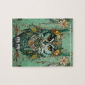 Niedlich Beautiful Boho Owl Puzzle (Horizontal)