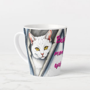 Niedlich Beautiful Modern Watercolor Cat Collectio Milchtasse