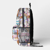 Niedlich Bedruckter Rucksack (Rechts)