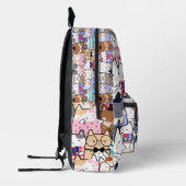 Niedlich Bedruckter Rucksack (Links)