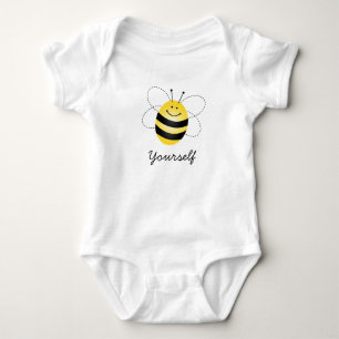 Niedlich Bee Baby Jersey Bodysuit Strampler